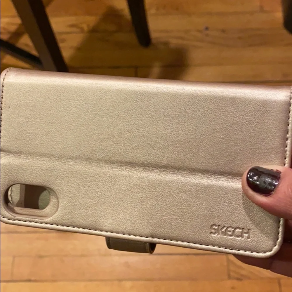 Skech polo book wallet case for iphone x